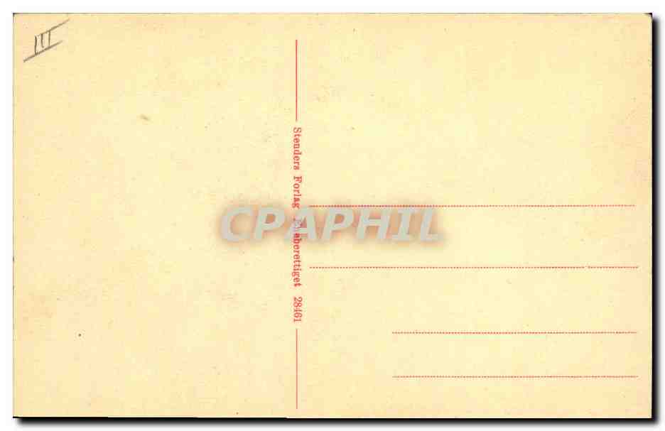 CPA Militaria Christian X  — Verso