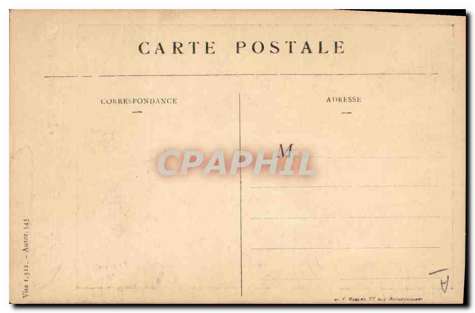 Émile Combes — « La France le veut ! » — Éditeur non identifié, n° de série non visible — Verso