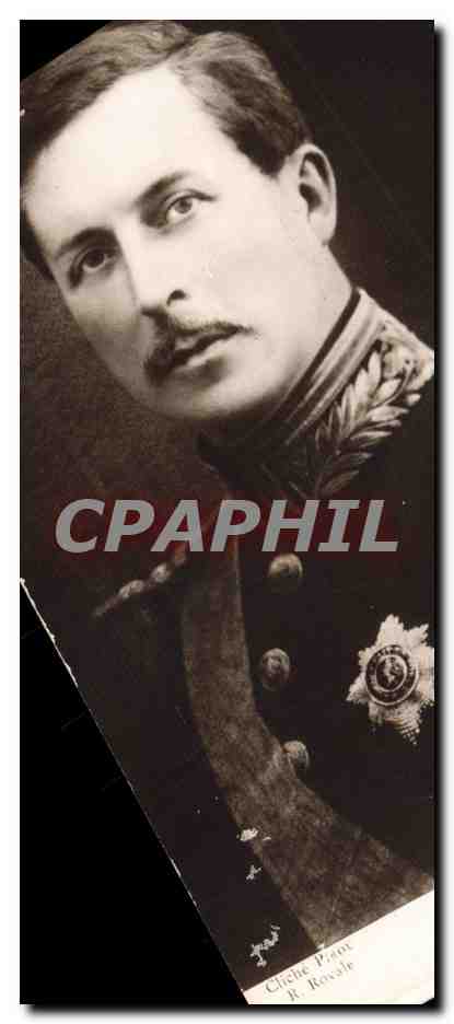 CPA Militaria SM le roi Albert 