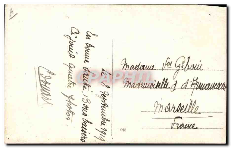 Józef Piłsudski — Chef d'État — photomontage — Verso