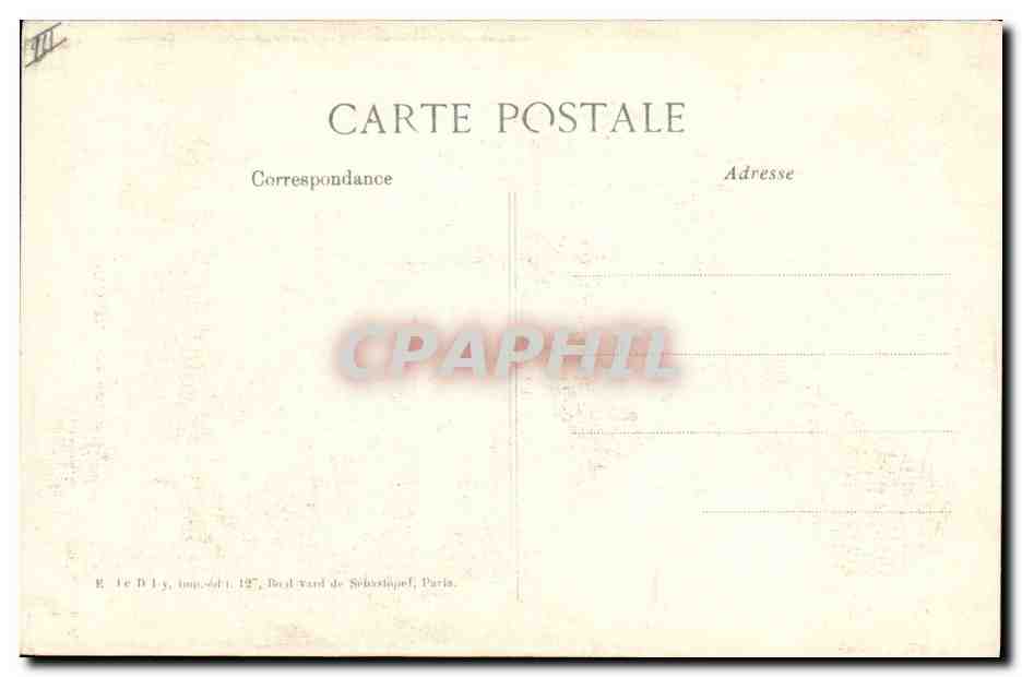 CPA Militaria SM Albert 1er Roi des Belges Decore de la Medaille Militaire  — Verso