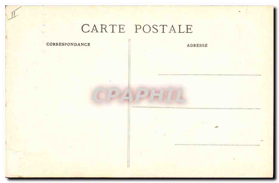 CPA Militaria SM Albert 1er Roi de Belgique  — Rückseite