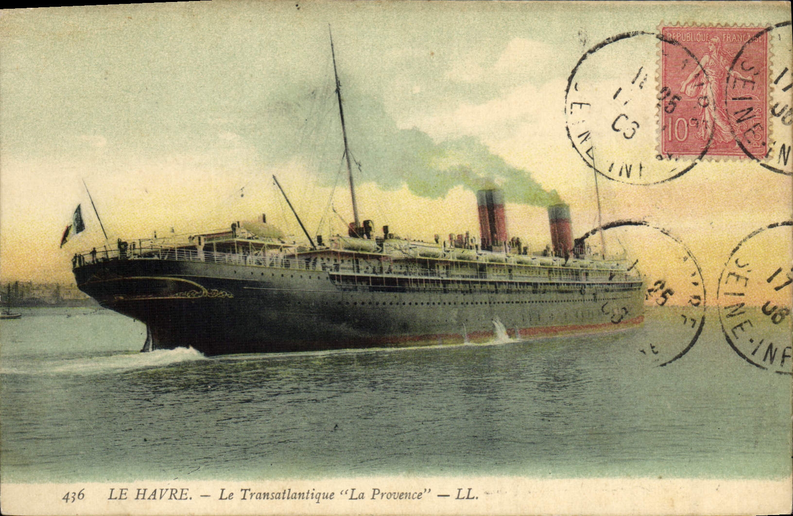 Le Havre — Le Transatlantique "La Provence" — LL. — n°436