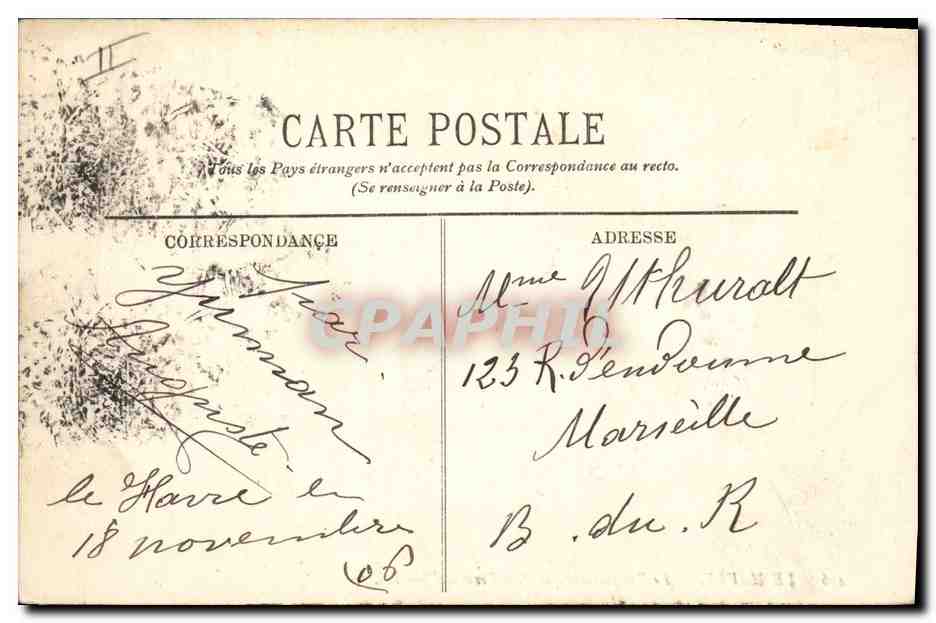 Le Havre — Le Transatlantique "La Provence" — LL. — n°436 — Reverso