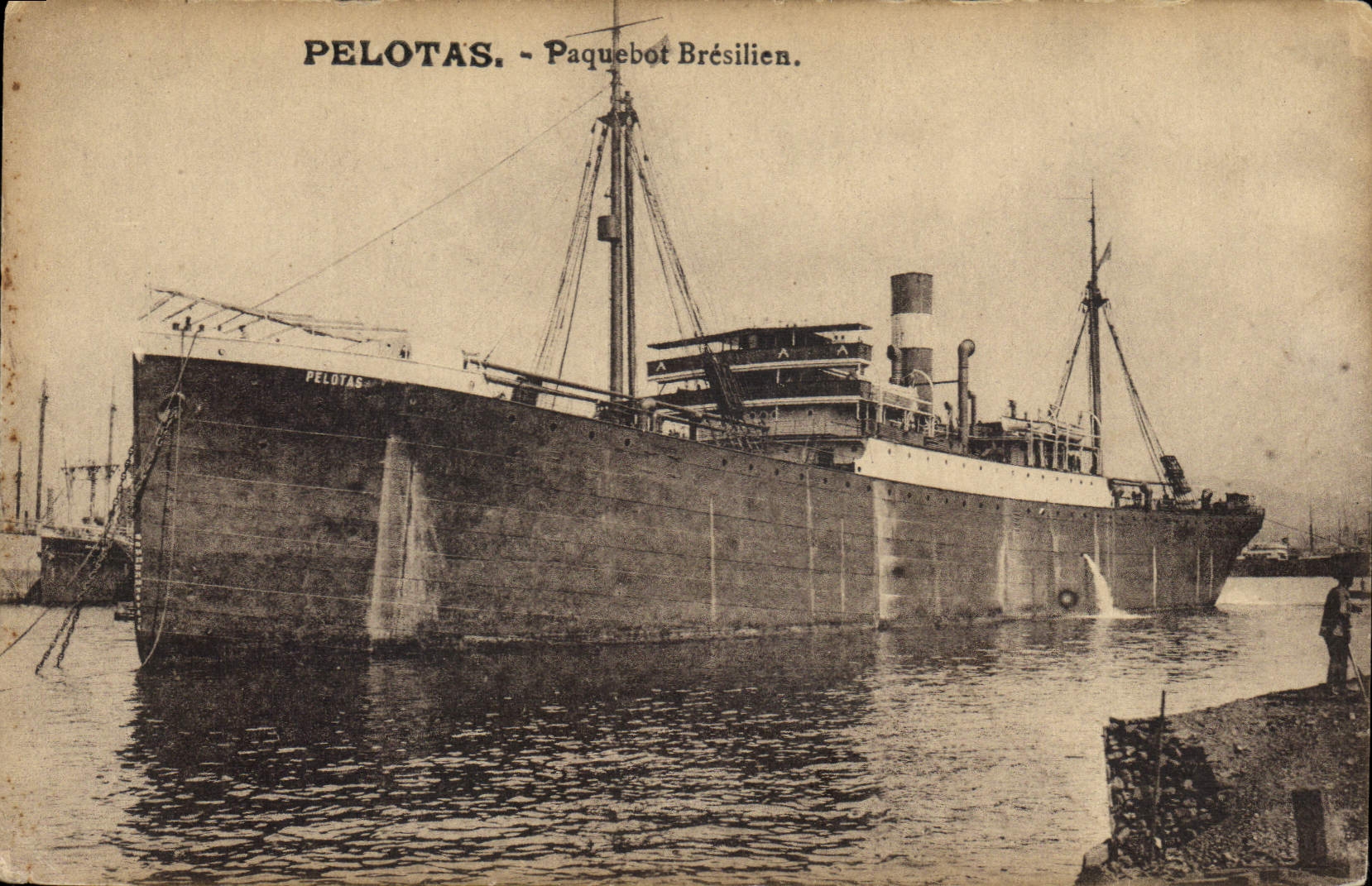 Pelotas - Paquebot Brésilien — Éditeur non identifié, n° de série non visible