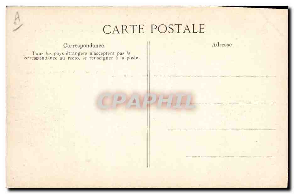 Le Havre — Le Transatlantique "La Provence" — Éditeur B-D, n° 250 — Verso