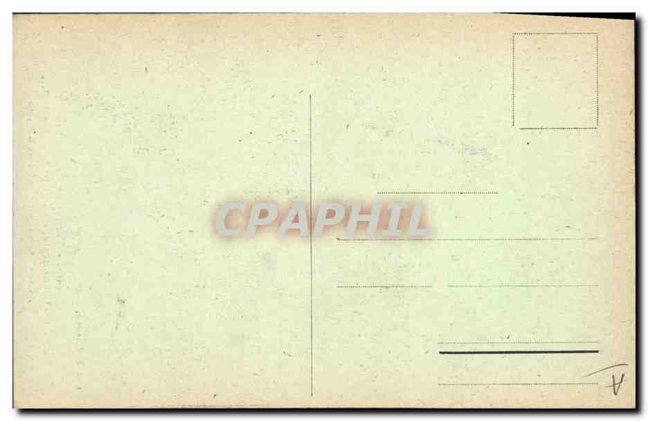 CPA Folklore Bretagne Lits Clos Jeannette  — Verso