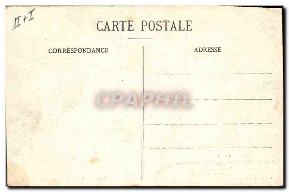 CPA Folklore Bretagne Lits Clos Les tribulations du Pere Antoine Les contes du lit clos  — Verso
