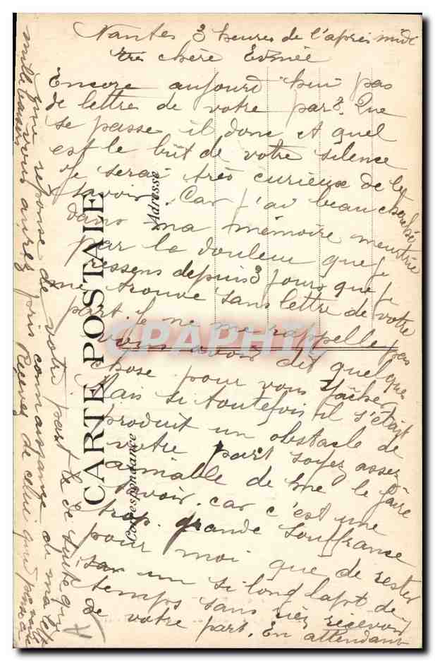 CPA Folklore Bretagne Lits Clos Le lit clos Soir de noce La priere  — Verso