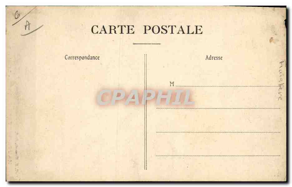 CPA Folklore Bretagne Lits Clos  — Verso