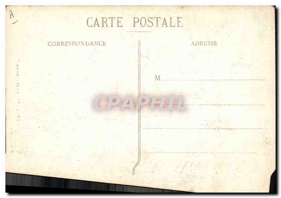 CPA Folklore Bretagne Lits Clos Confidences  — Verso