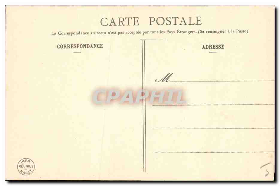 CPA Fantaisie Paques Poisson Enfant Bebe  — Rückseite