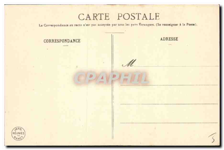 CPA Fantaisie Paques Poisson Enfant Bebe  — Rückseite