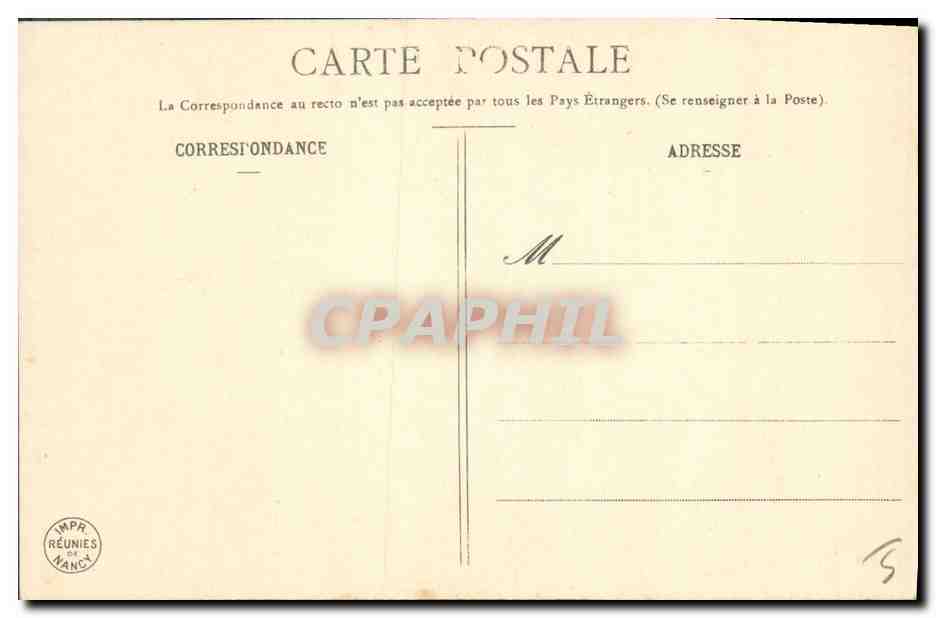 CPA Fantaisie Paques Poisson Enfant Bebe  — Rückseite