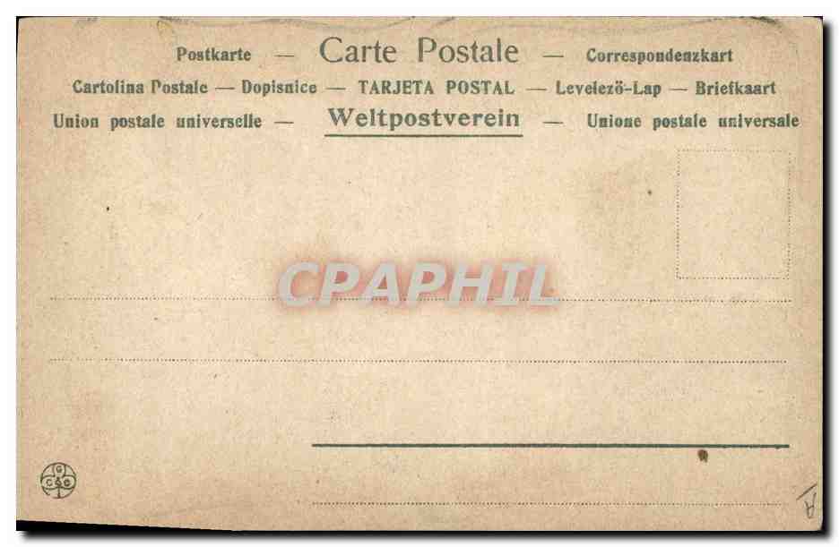 CPA Fantaisie Illustrateur Femme  — Rückseite