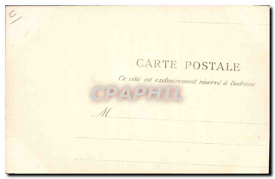 CPA Fantaisie Illustrateur Souvenir du centenaire de Victor Hugo Mespies TOP  — Rückseite