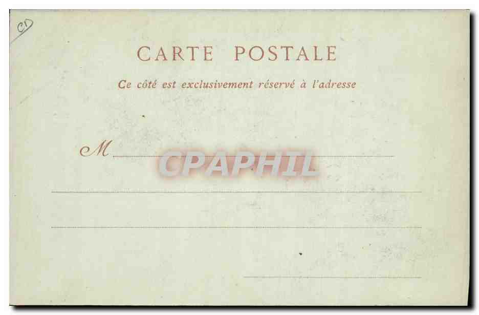 CPA Fantaisie Illustrateur Victor Hugo  — Rückseite