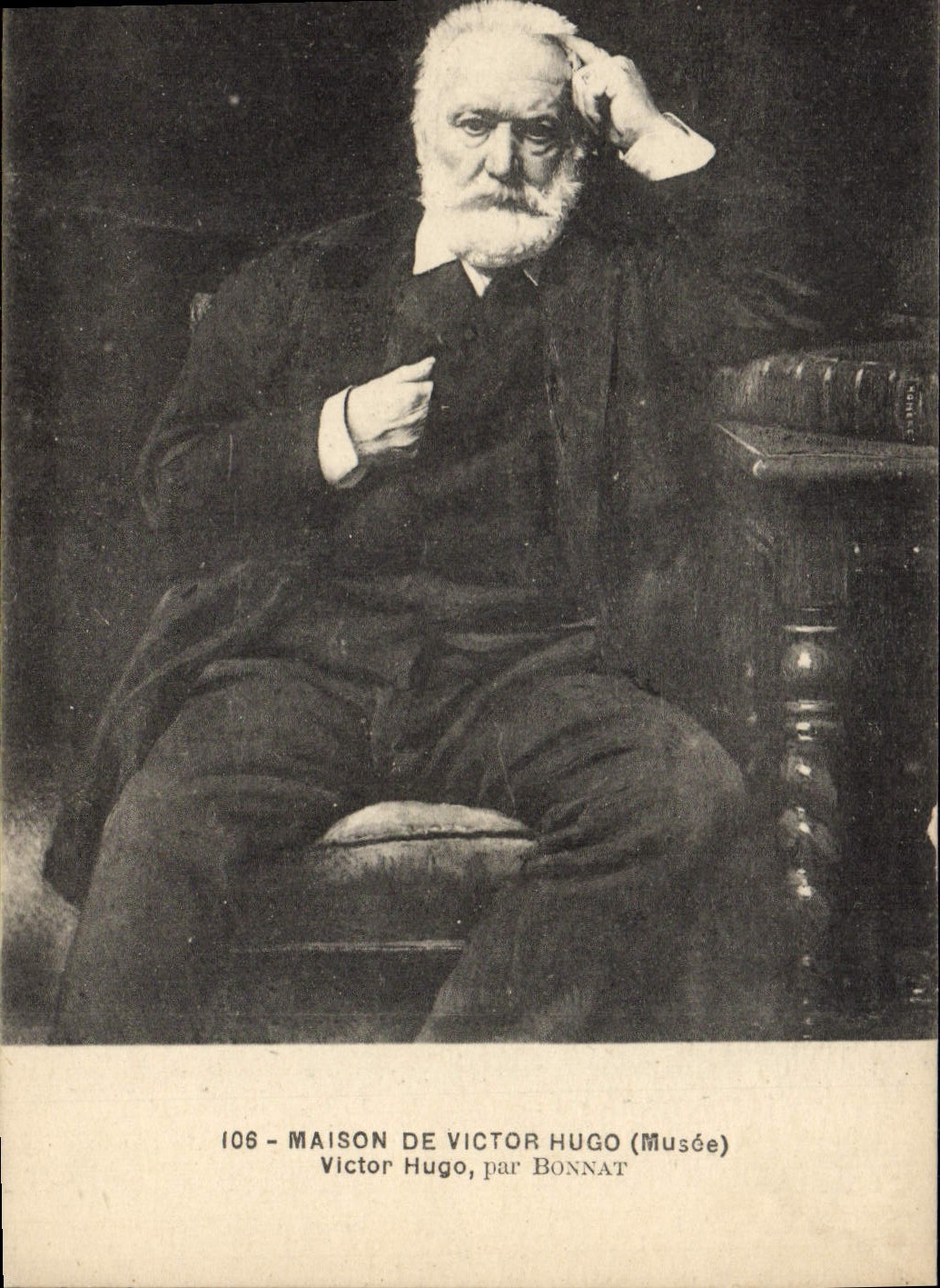 CPA Fantaisie Illustrateur Victor Hugo par Bonnat Musee 