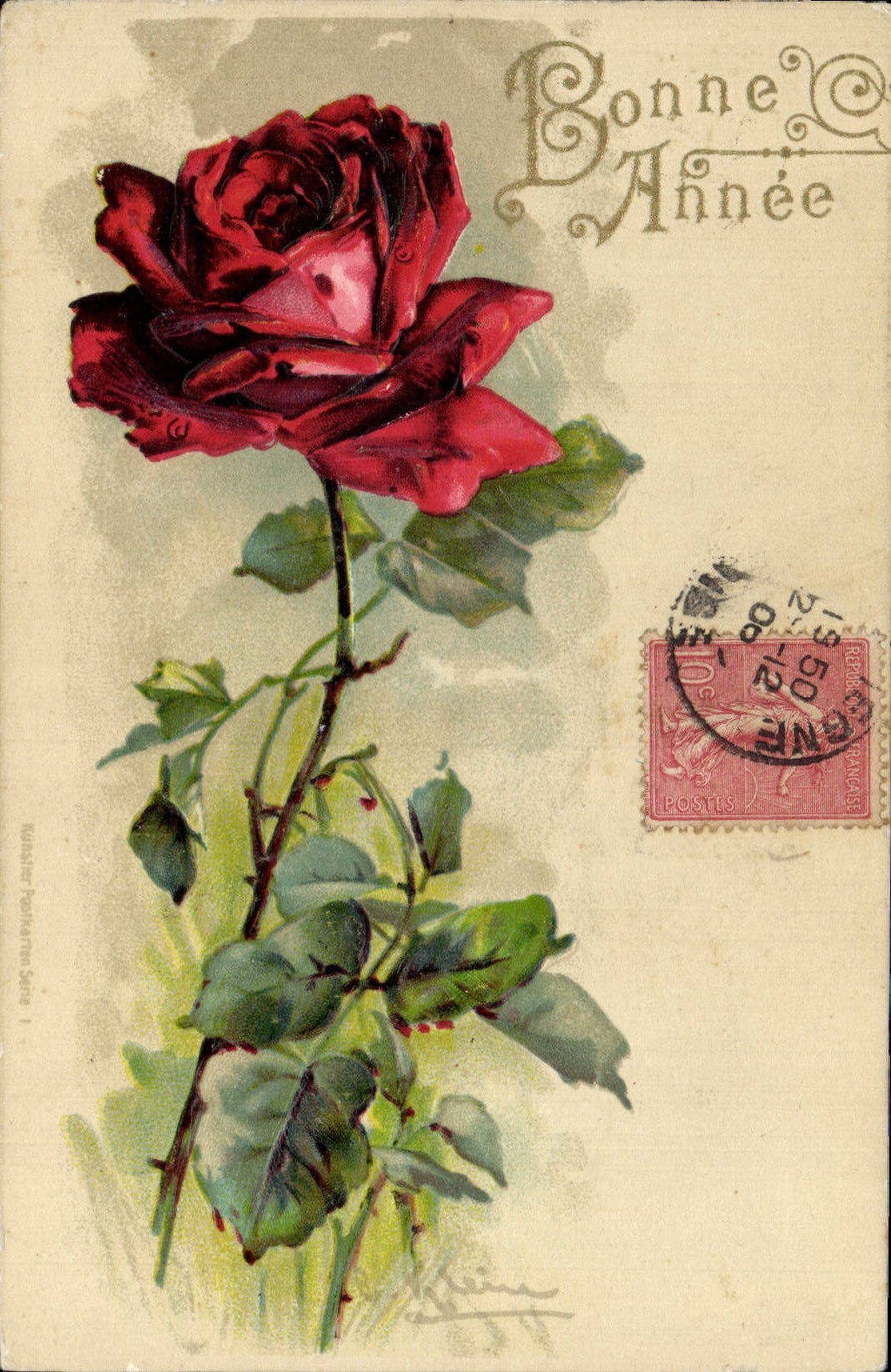 CPA Fantaisie Fleurs 