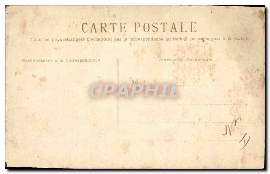 CPA Fantaisie Fleurs  — Verso