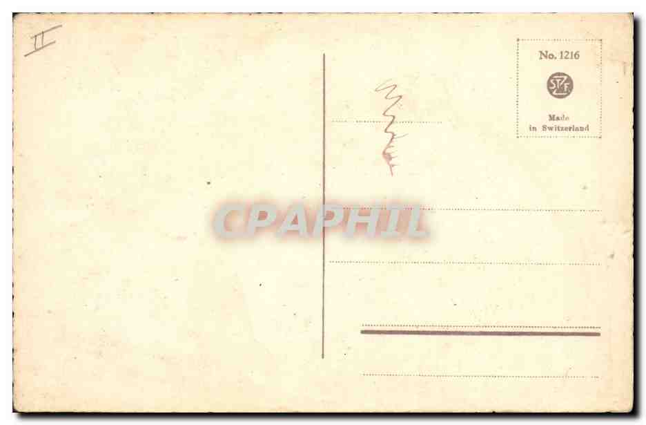 CPA Fantaisie Fleurs  — Rückseite