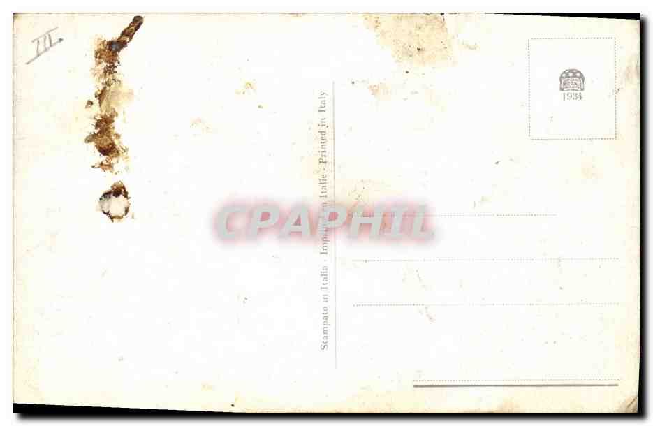 CPA Fantaisie Fleurs  — Rückseite