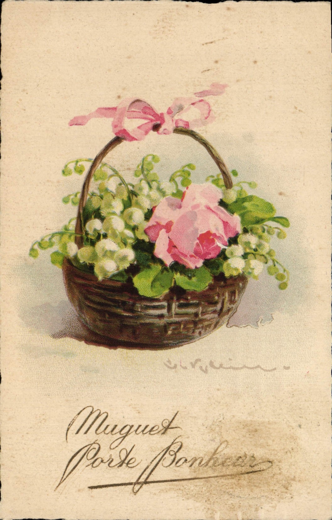 CPA Fantaisie Fleurs 