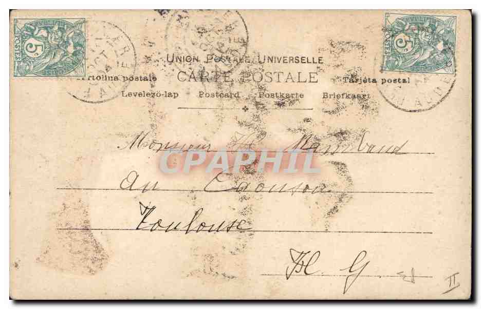 Médor de Sauvic — Épagneul Français — éditeur non identifié, n° de série non visible — Achterkant
