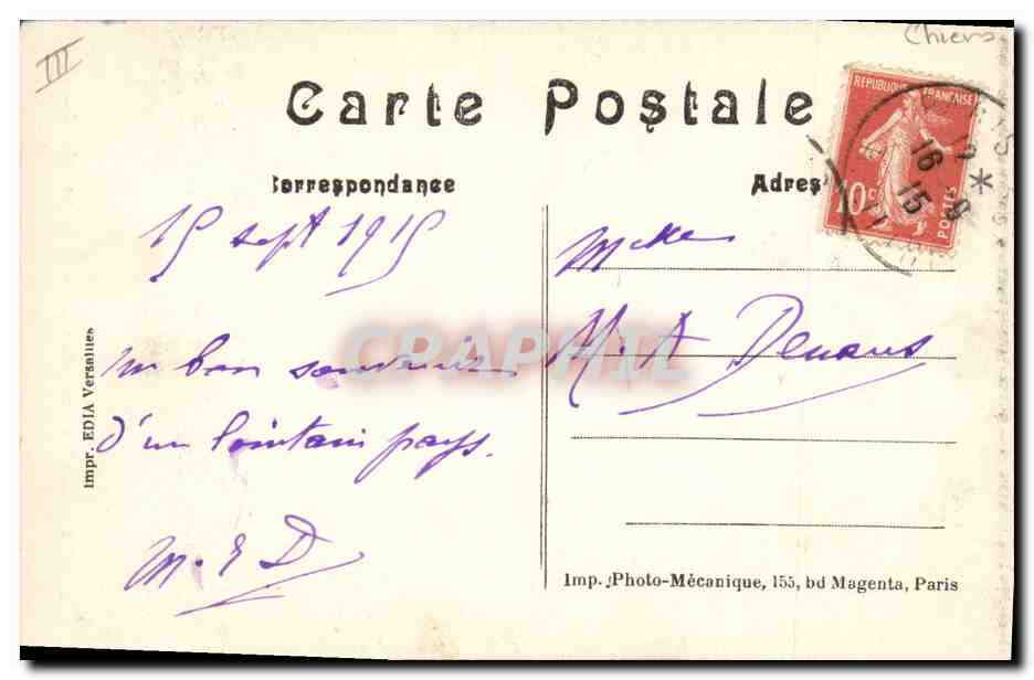 PARIS -- Jardin des Plantes -- Griffon Irlandais — Reverso