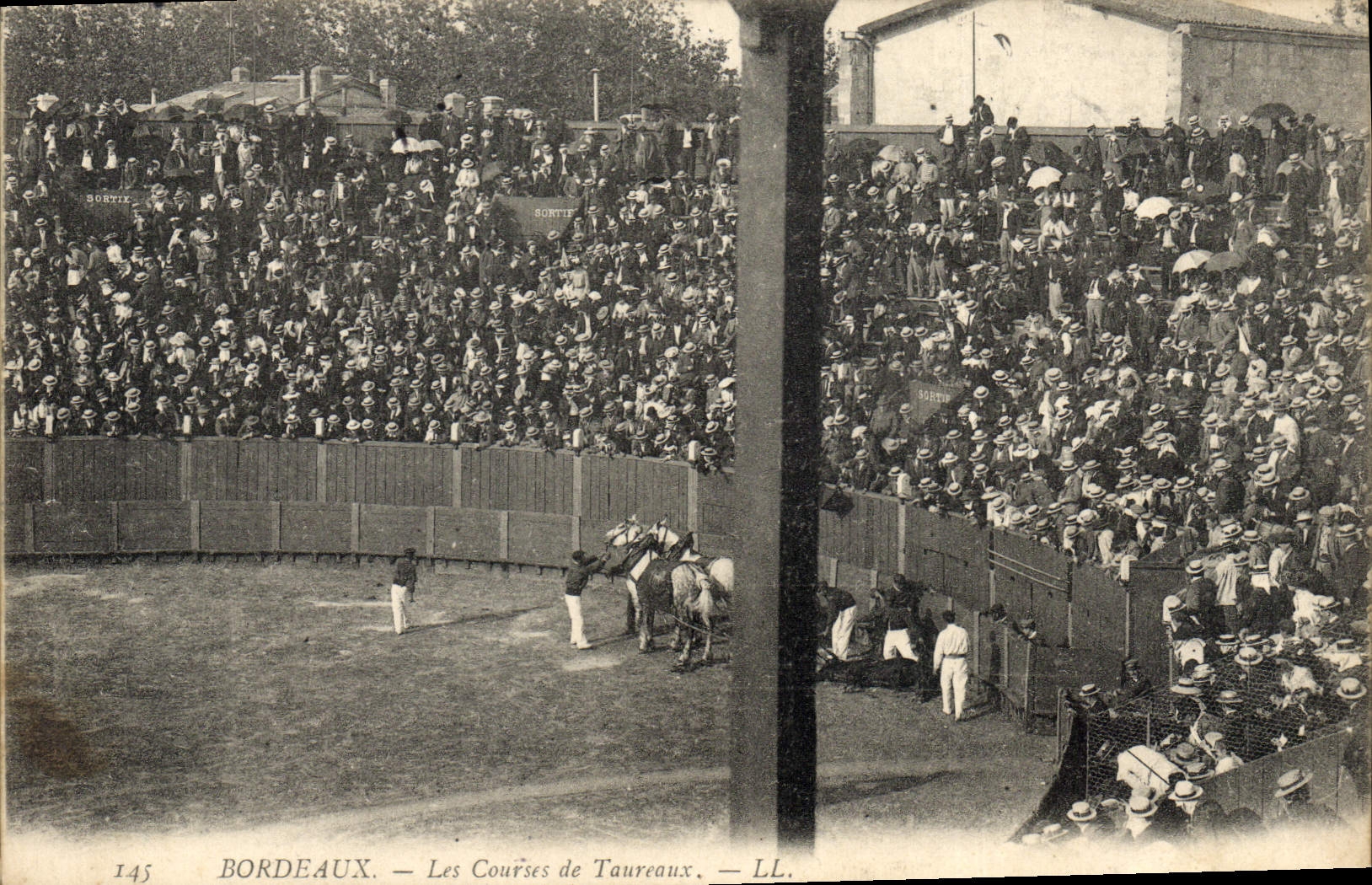 Bordeaux — Les Courses de Taureaux — LL. n°145