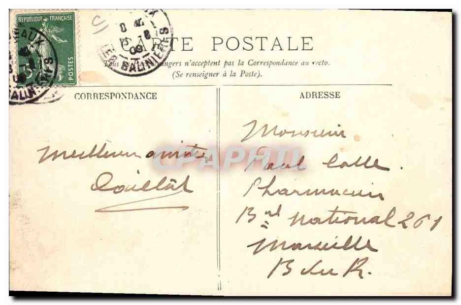 Bordeaux — Les Courses de Taureaux — LL. n°145 — Reverso
