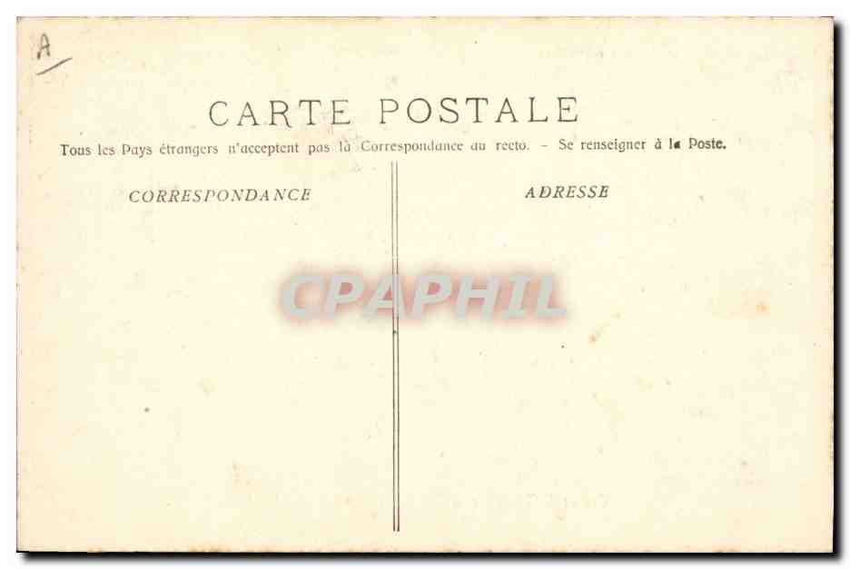Course de Taureaux — Entrée du taureau dans les Arènes — phototypie E. Lasson, Marseille — Verso