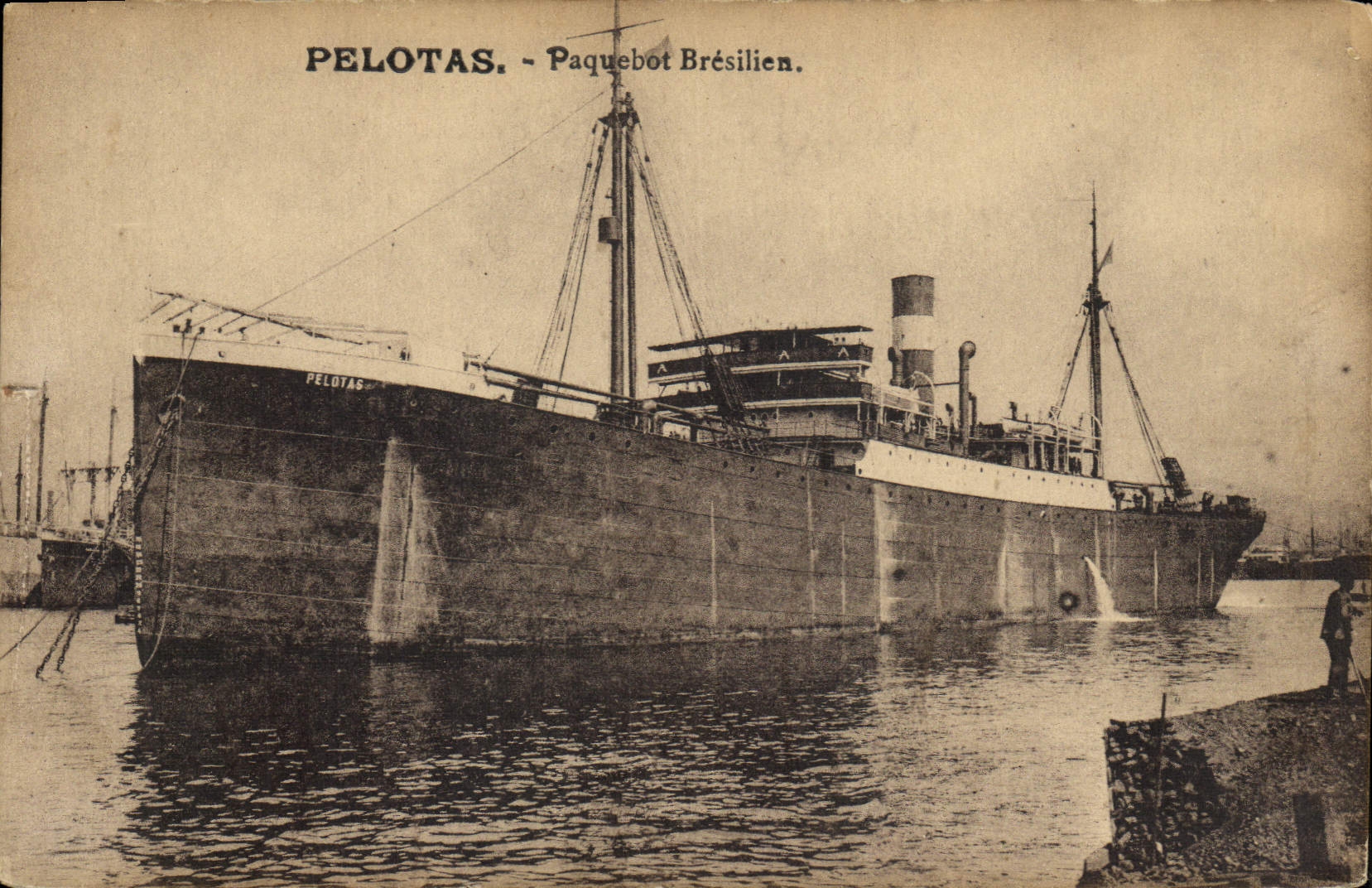 Pelotas - Braziliaanse schip — Uitgever Boncelly, Marasville