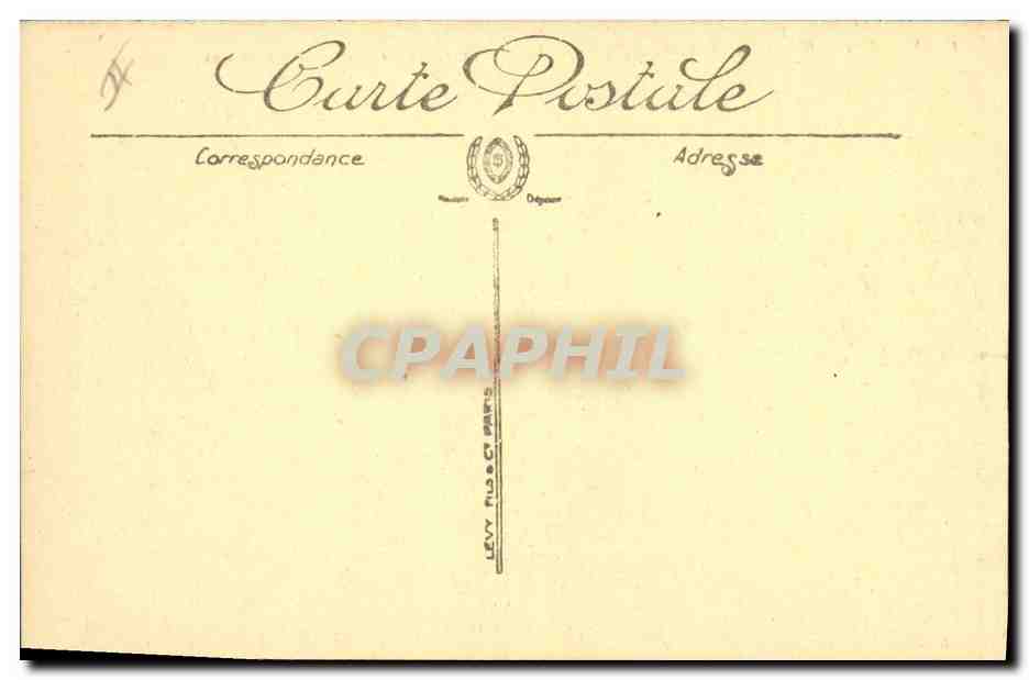 CPA Bateau Paquebot Boulogne sur Mer The Queen sort du port et se dirige vers Folkestone  — Verso