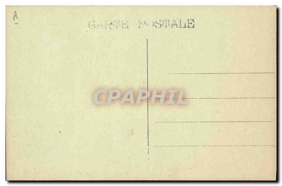 Nave Providence — Compagnia Cyprien Fabre, in mare grosso — Bruzall, 22, rue de l'Étroit, Marsiglia — Verso