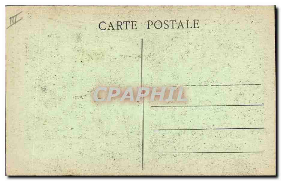 CPA Folklore Autour des Lits clos  — Verso