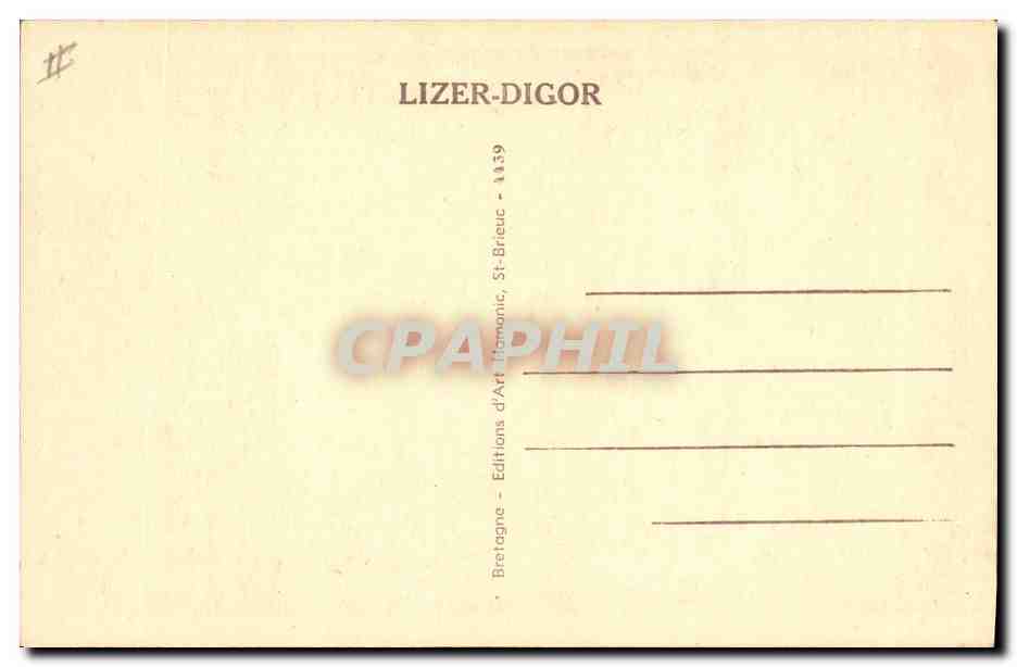 CPA Folklore Lits clos et berceaux Premiere escapade Excursion en pays inconnu Enfant  — Verso