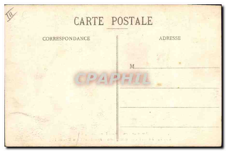 CPA Folklore Autour des lits clos Peines de coeur son promis est au front ! Militaria  — Verso