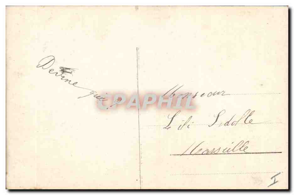 CPA Fantaisie Enfant 1er Avril  — Rückseite