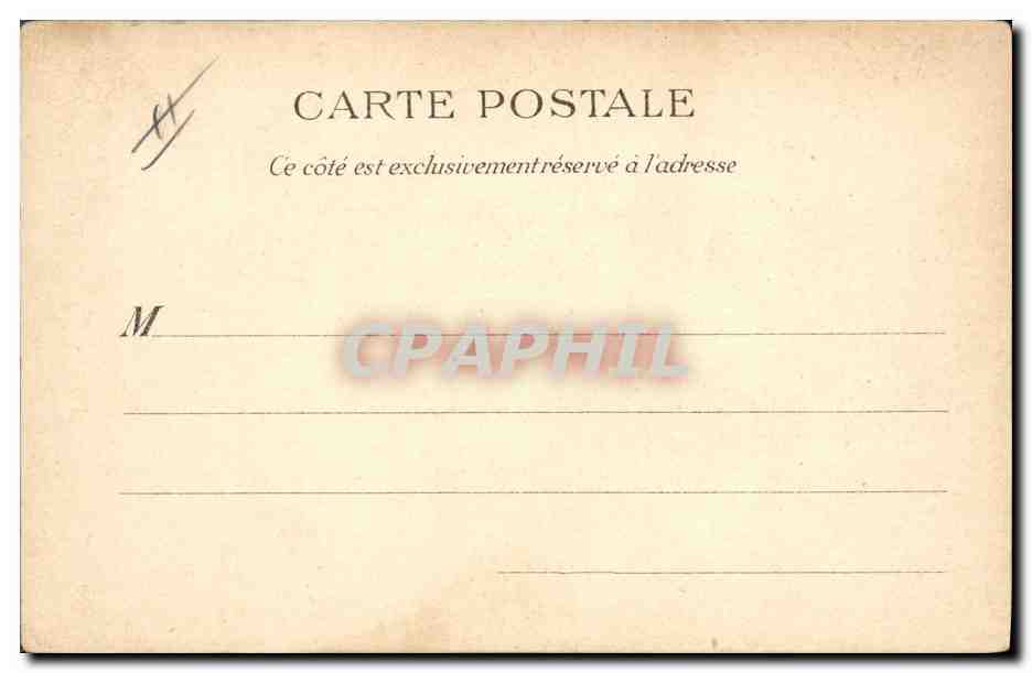 Cueillette des Jasmins — Éditeur F. R. n° 40 — Verso
