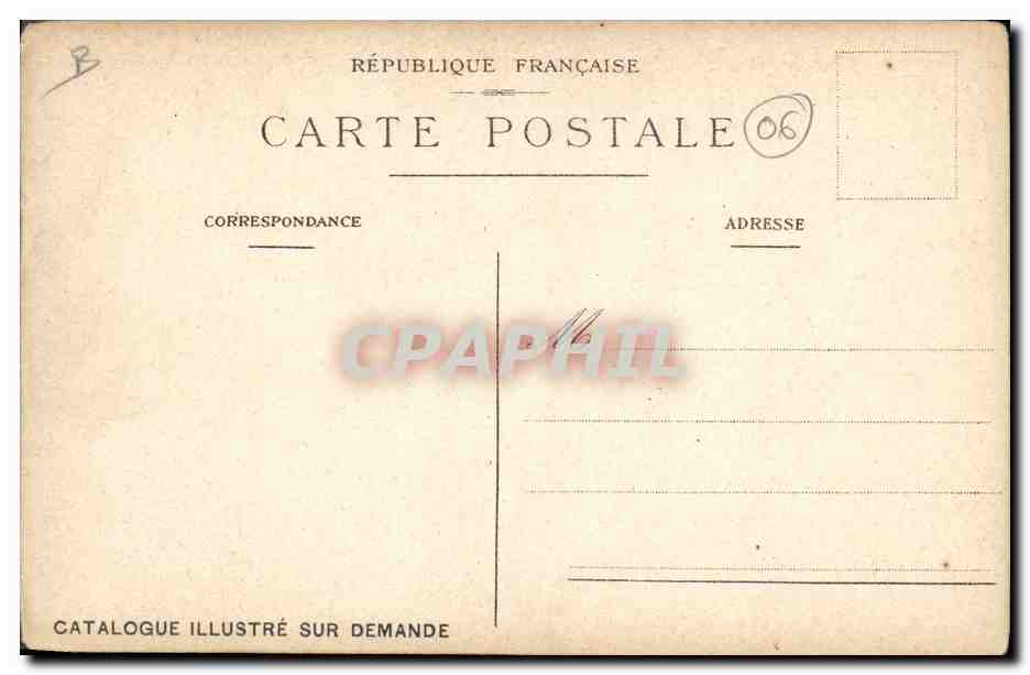 CPA Cueillette des fleurs de jasmin de la Parfumerie Bruno Court Grasse  — Rückseite