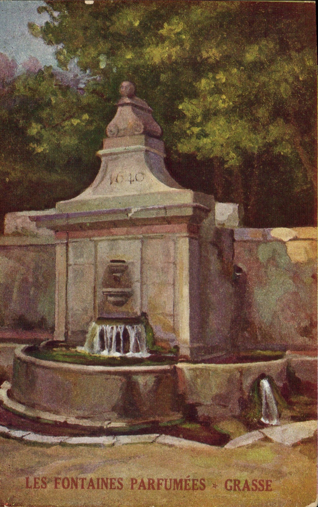 Les Fontaines Parfumées — Grasse — Éditeur non identifié, n° de série non visible