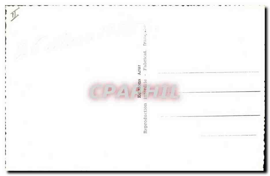 CPM Parfumerie Fragonard Grasse  — Rückseite