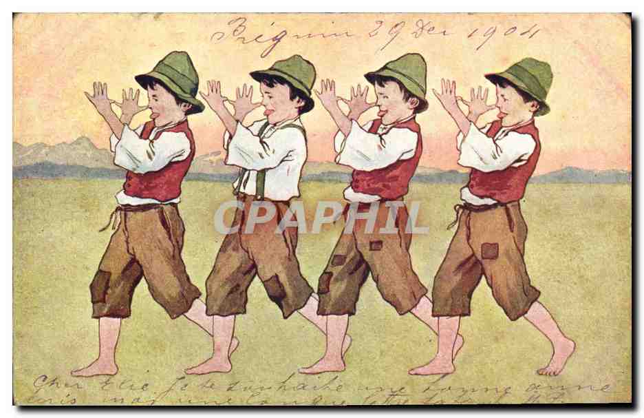 CPA Fantaisie Enfants 