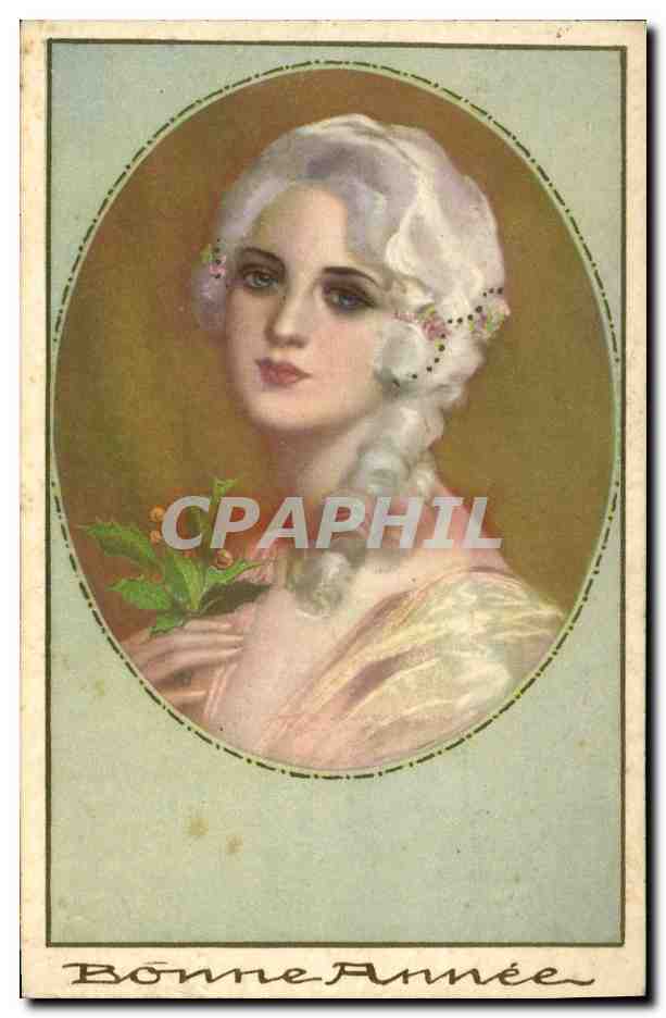 CPA Fantaisie Femme 