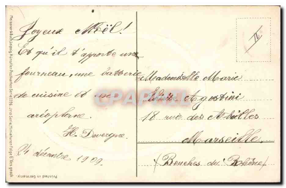 Jeune femme en robe bleue — dans un cadre ovale — éditeur non visible — Reverso