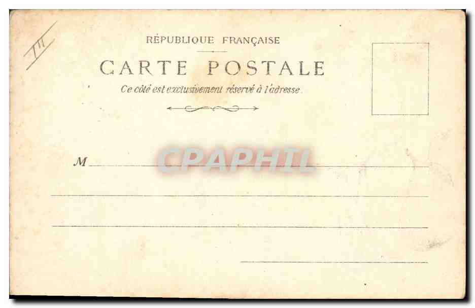 CPA Fantaisie Femmes Oiseaux Poire — Verso