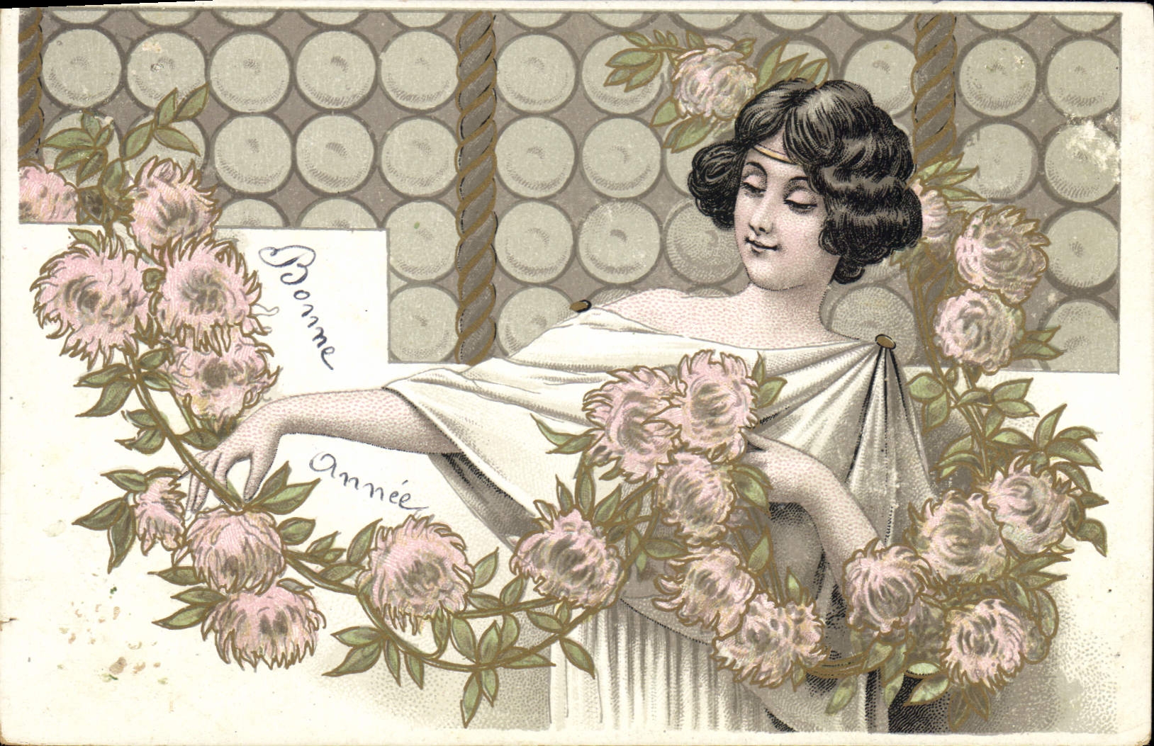CPA Fantaisie Femme 