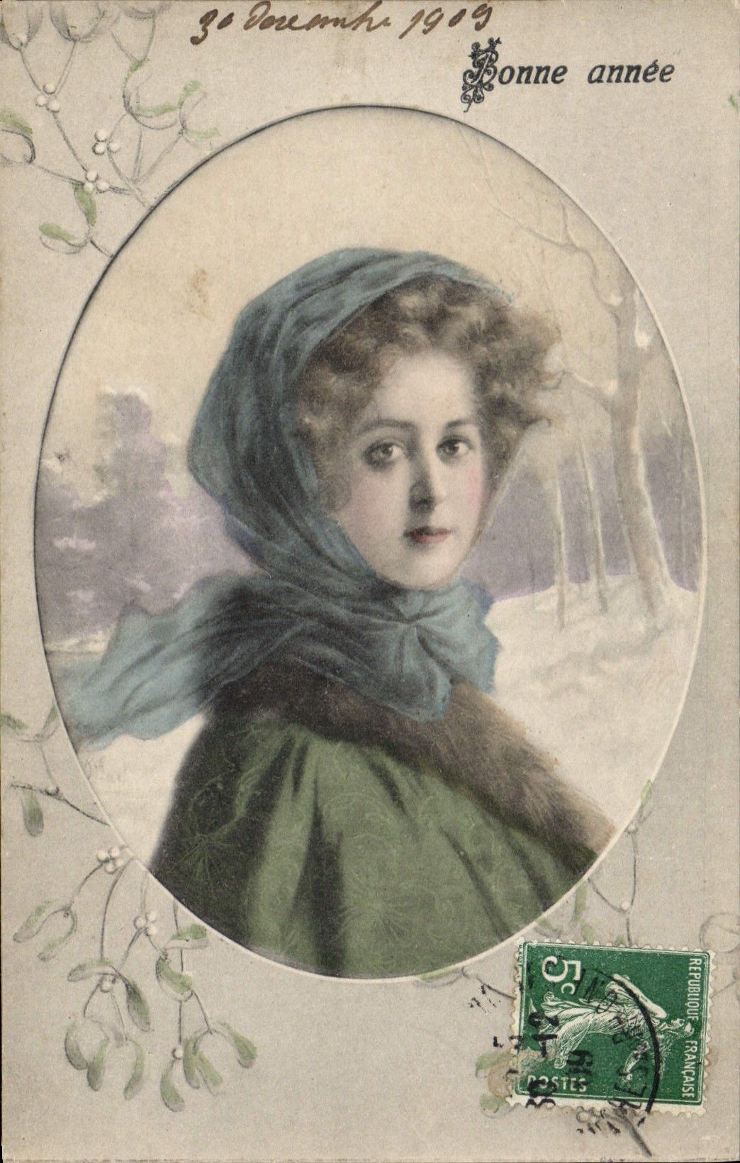 CPA Fantaisie Femme 