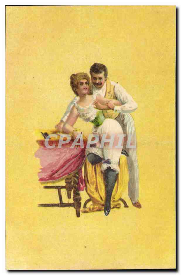 CPA Fantaisie Femme 